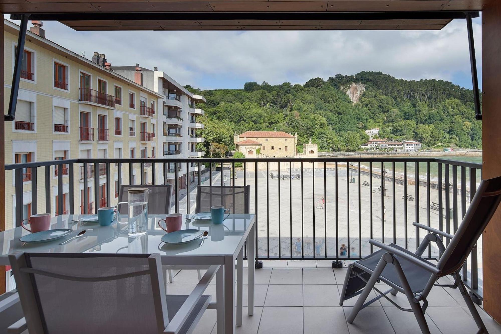 Earra - Narros Beach - Vistas Al Mar, 1 Min Centro Zarautz Ngoại thất bức ảnh